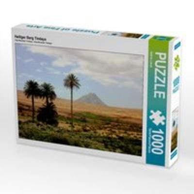 CALVENDO Puzzle Heiliger Berg Tindaya 1000 Teile Lege-Größe 64 x 48 cm Foto-Puzzle Bild von Sabine Löwer