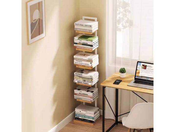 Étagère à livres en métal, organisateur, étagère en bois pour livres, bibliothèque de rangement Portable Mobile moderne, meubles de maison multifonctions
