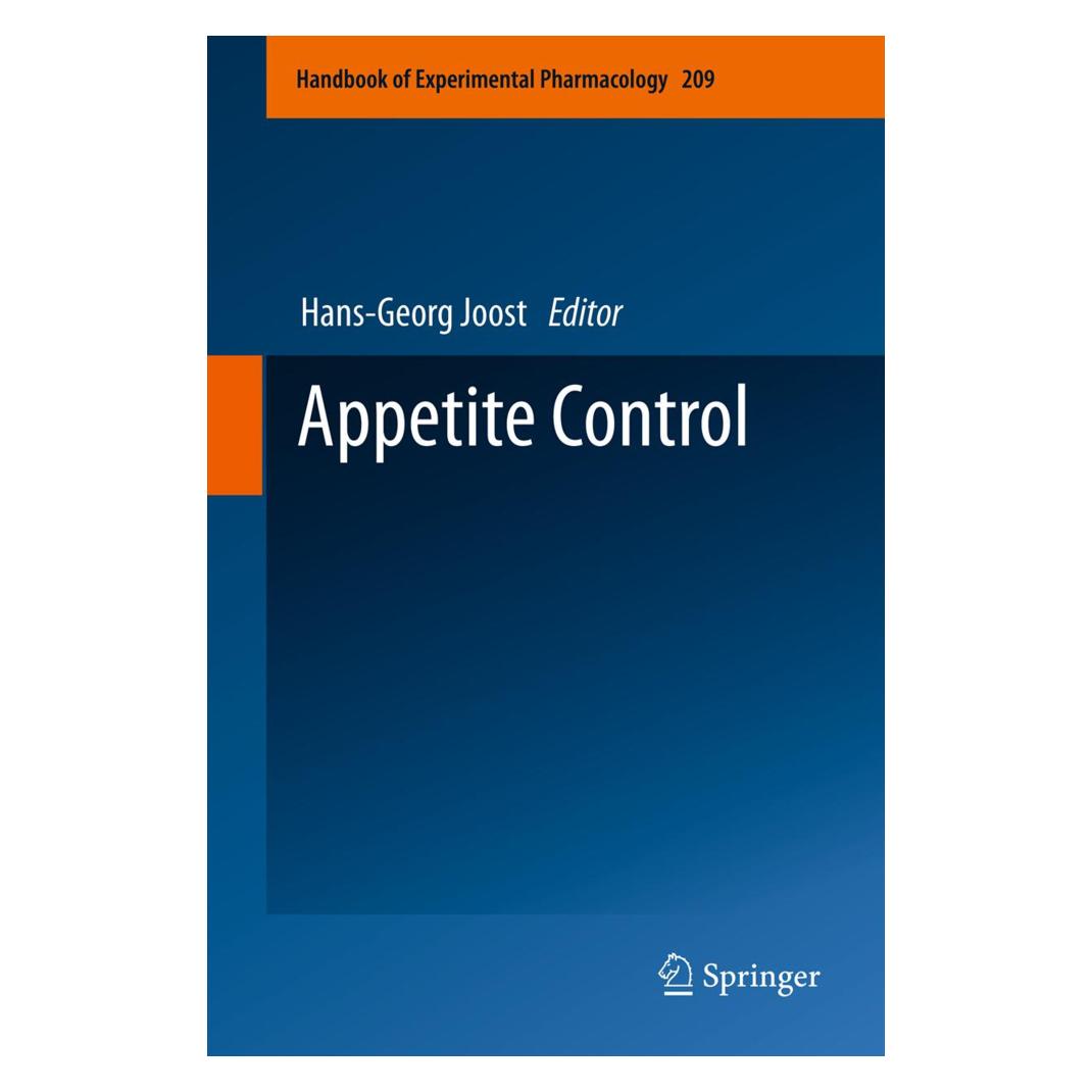 Springer Appetite Control (Englisch, Softcover, Hans-Georg Joost) (55546479)