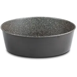 Runde Kuchenform von Mamù, antihaftbeschichtet, Aluminium, 7-lagig, PFOA-frei, kratzfest, Ø 24 cm