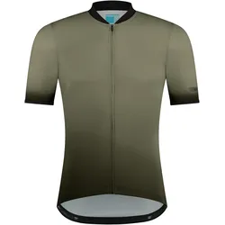 Shimano, Unisex, Velotrikot, Men Evolve Avventura SS Jersey (S), Grün, S