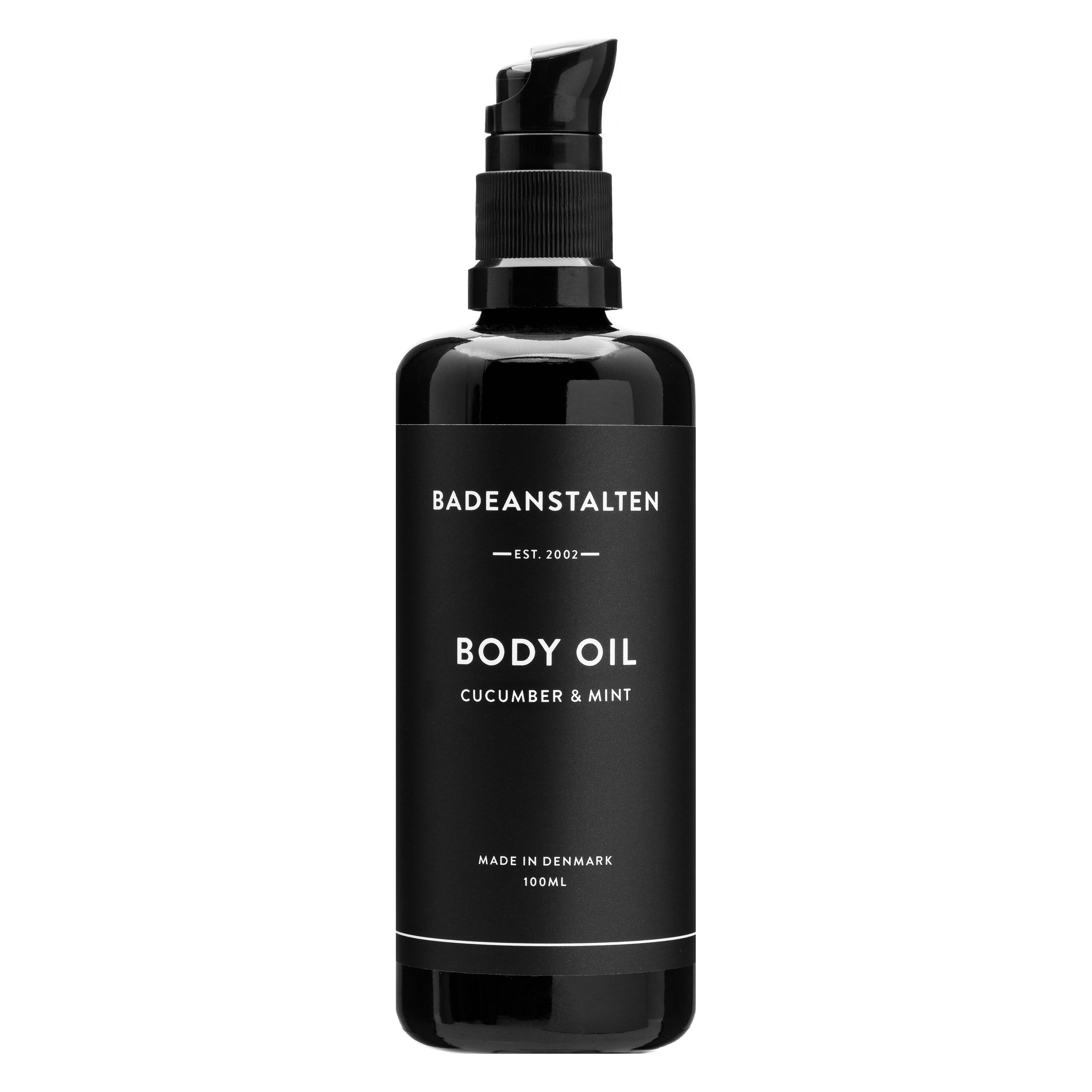 Badeanstalten - Body Oil - Cucumber and Mint - 100 ml (Körperöl, 100 ml) (042754)