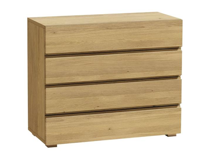 Hasena Kommode Anuschka eiche hell Eiche Massivholz B 90 H 75 cm