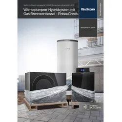 Buderus Logaplus MZ HF-Set KB192-50 mit HYC40, HS32/7,5, BU-H50 silber und MSL