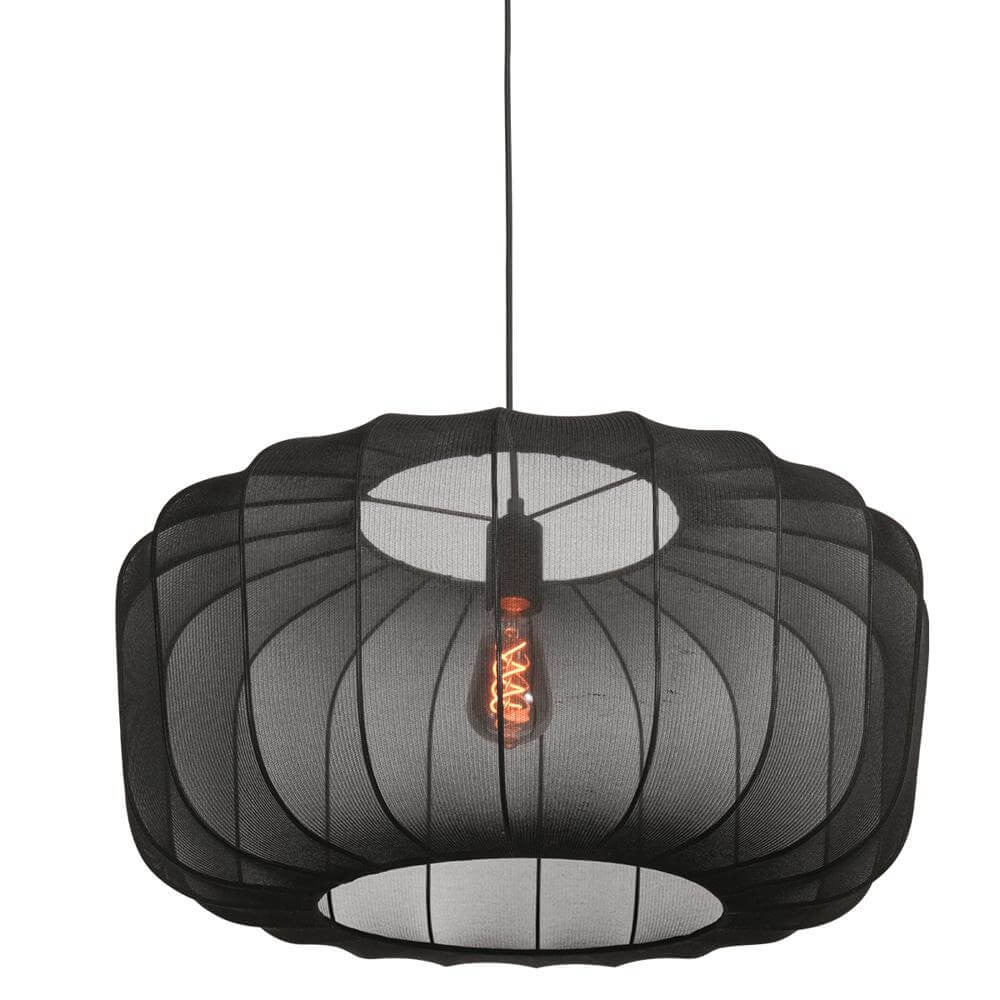 Steinhauer Bohemian hanglamp Sable zwart Ø 60 cm