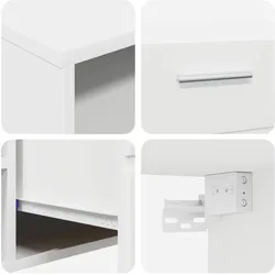 vidaXL, Kleiderschrank Zubehör, Calonica (TV-Schrank mit 1 Schublade)