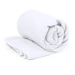 Handtuch 170x90 cm aus weißem RPET-Polyester