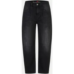 Barrel-Fit Jeans Barrel-F Schwarz M
