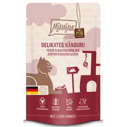MjAMjAM Quetschie - purer Fleischgenuss - delikates Känguru pur 12x125 g