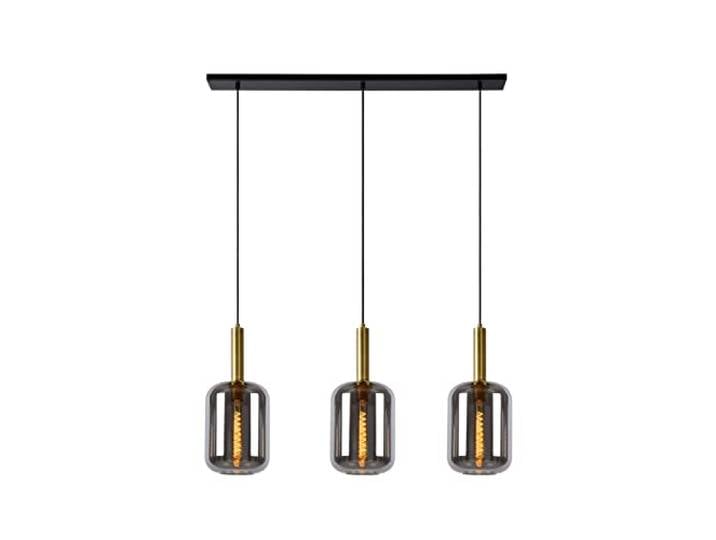 LUCIDE JOANET - Suspension - 3xE27 - Fumé