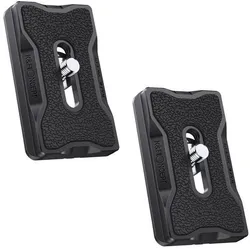 K&F Concept Quick Release Plate and Smartphone Mount KF31.027V2, Smartphone Halterung, Schwarz