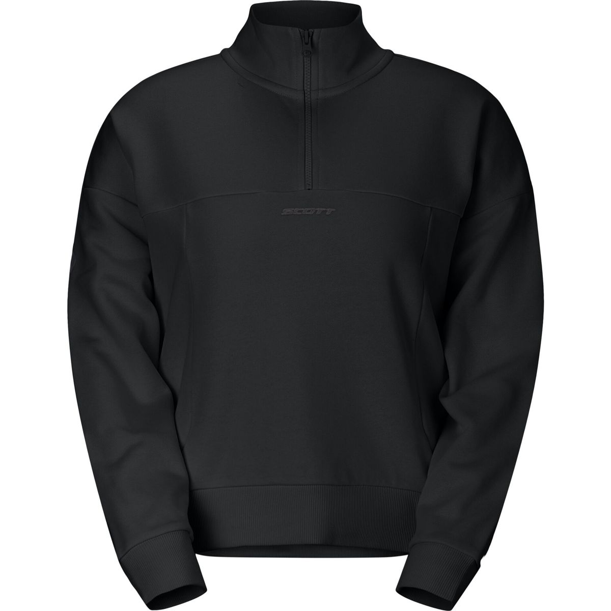Scott Halfzip W's black (0001) XS 4247080001004