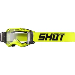 Shot Assault 2.0 Solid Roll-Off Motocross Brille 