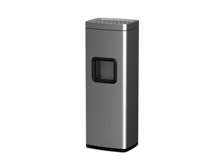 FZL02068LM Badezimmer Bin Outdoor Indoor Mülleimer Mit Inneneimer(Silver)
