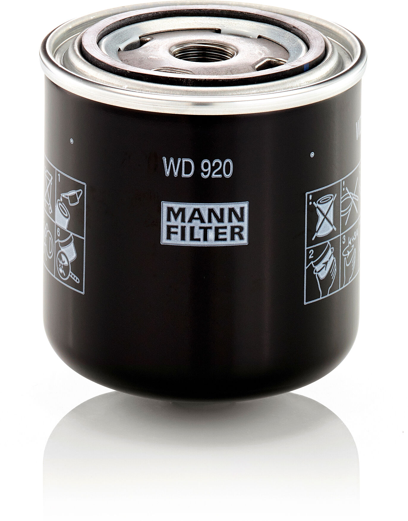 Mann-Filter Filter, Arbeitshydraulik Wd 920 Für Chtc Auto