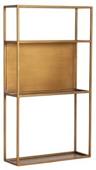 Kate and Laurel Nomi Metal Wall Shelf