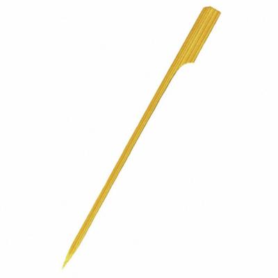 VEPATIM 250 Einweg Fingerfood-Spieße aus Bambus FLAGGE NATUR 200mm stabil und splitterfrei