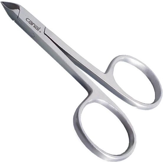 Canal Hautzange Scherenform rostfrei, 8 cm, Schneidlänge 5 mm