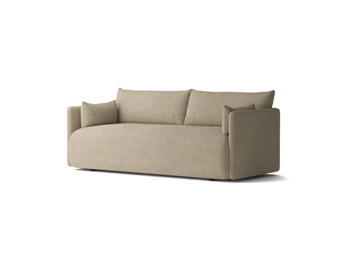 Audo Copenhagen Canapé 2 places Offset Audo Bouclé 02 Beige