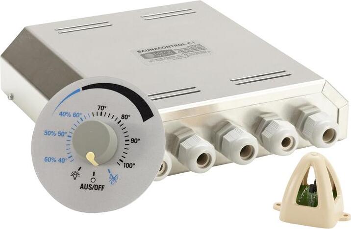"Saunacontrol X0" für Verdampfer- u. Saunaofen