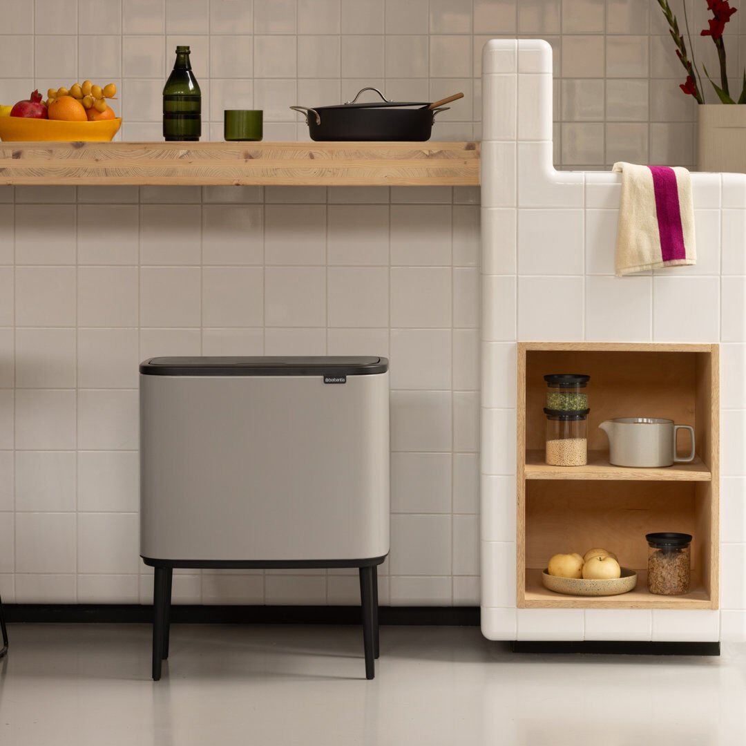 Brabantia Bo Touch Bin Soft Grey 36 L