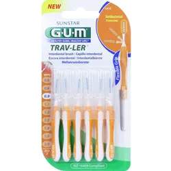 Gum Trav-Ler Orange Kerze 0.9Mm Interden+6 Kappen 6 ST