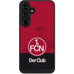 Nivocase Handyhülle für Samsung Galaxy S25+ Hülle NIVOpure Case Schwarz 1. FC Nürnberg Der Club Offizielles (Samsung Galaxy S25+), Smartphone Hülle, Schwarz