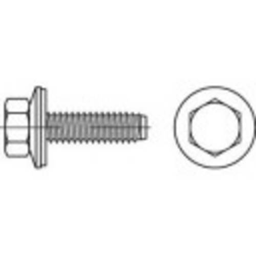 TOOLCRAFT 1070005 Fassadenschraube 6.3mm 25mm Außensechskant 88276 Edelstahl A2 500St.