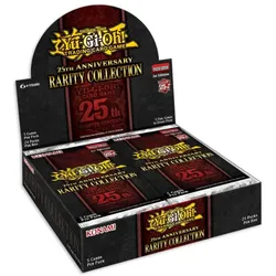 Yu-Gi-Oh! 25th Anniversary Rarity Collection Display mit 24 Boostern (englisch)