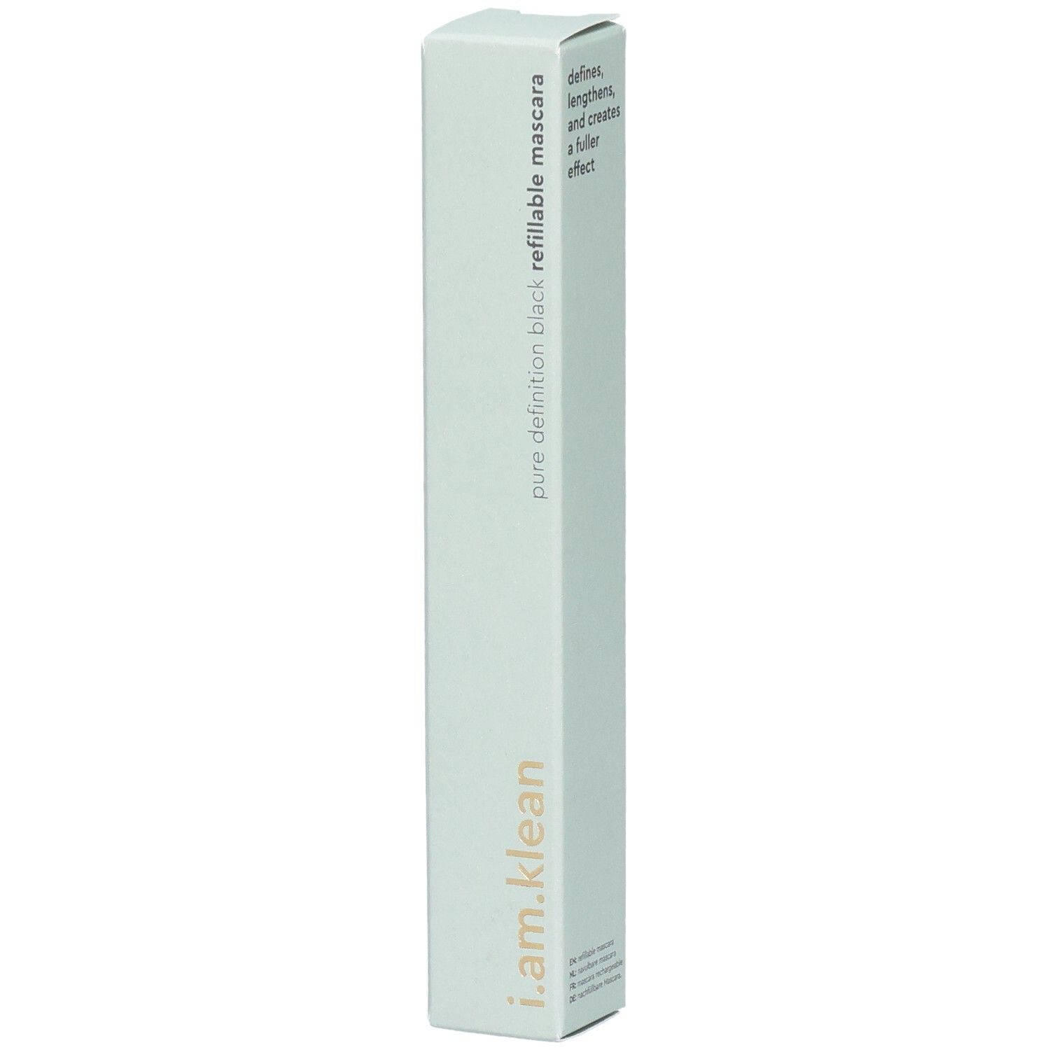 i.am.klean Refillable Mascara Pure Definition Black 1 St Make up