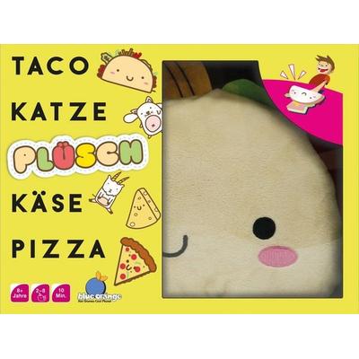 Blue Orange - Taco Katze: Plüsch Käse Pizza, Partyspiel