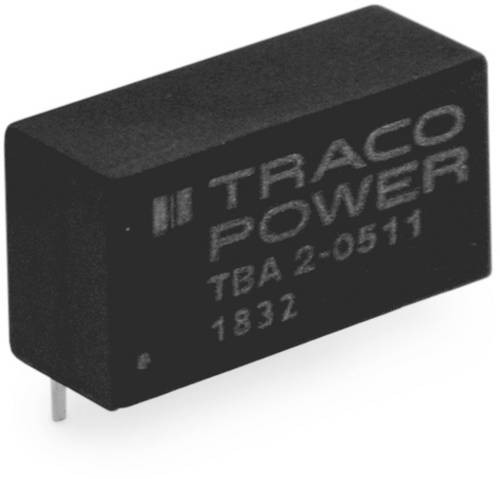TracoPower TBA 2-0513 DC/DC-Wandler, Print 130mA 2W Anzahl Ausgänge: 1 x Inhalt 1St.