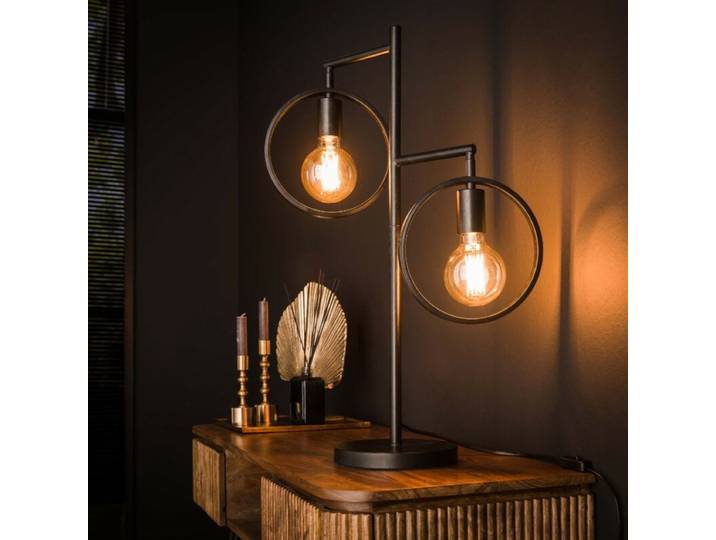 Liadomo Tischleuchte Apic, drehbar, cooles Industriedesign, E27