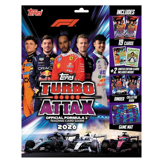Topps Formula 1 Turbo Attax Starter Pack (Englisch, Box Set & Collection) (F1TA26-02)