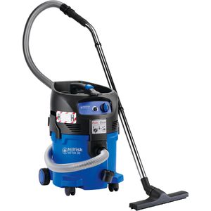 Nilfisk Nass-Trockensauger Attix 30-0H PC, 30 Liter, 1500 Watt, mit Steckdose, Staubklasse H