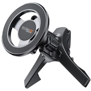 Technaxx Handyhalterung TX-304, für Auto, mit MagSafe, Magnet und Lüftungsclip