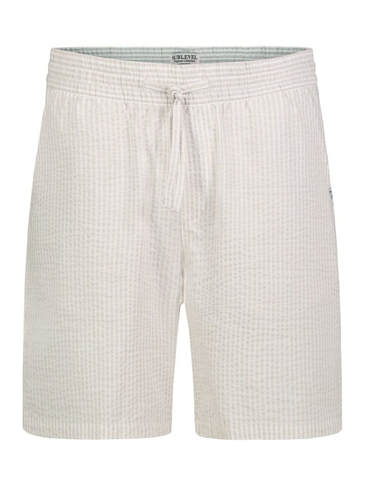 Sublevel Bermudas in Weiß/ Creme - S