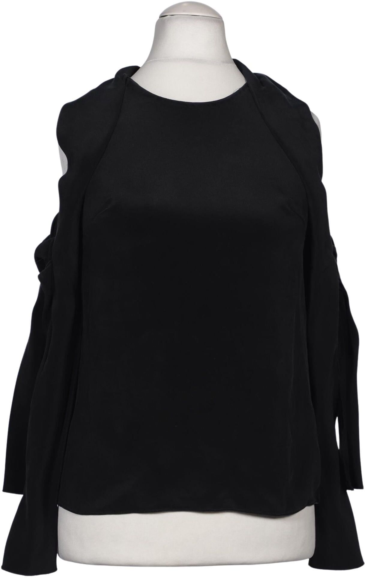 Phillip Lim Damen Bluse, Schwarz, Gr. S, Seide - Second Hand
