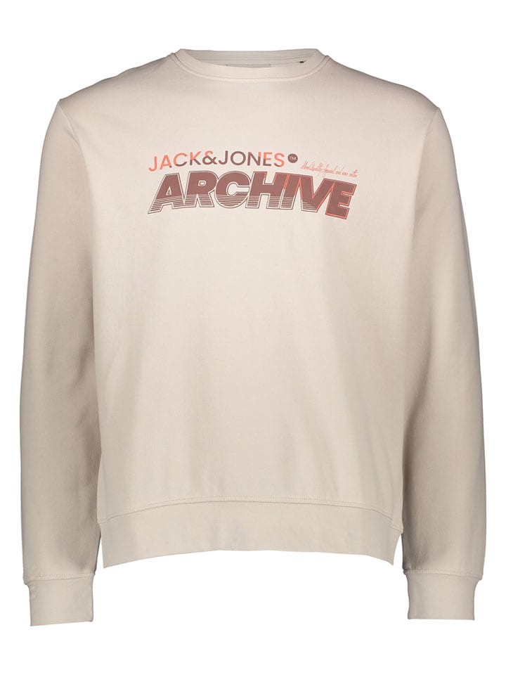 Jack & Jones Sweatshirt "Brat" in Beige - M