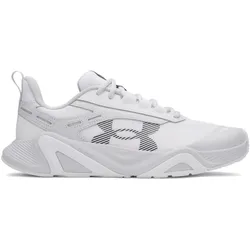 Under Armour, Herren, Hallenschuhe, UA Charged Commit TR 5 (45.5), Weiss, Grau