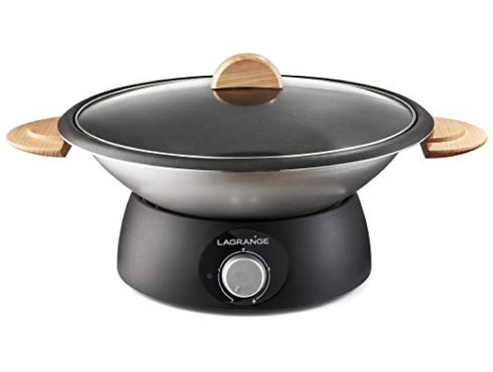 LAGRANGE\, Appareil à Wok Classic\, 900W\, 349020 Température de cuisson réglable