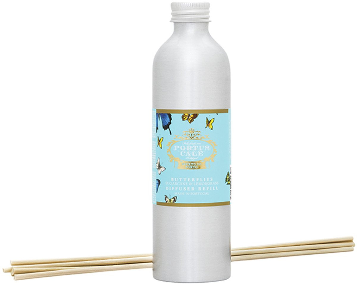 Castelbel Portus Cale Butterflies Geurstokjes Navulling 250 ml