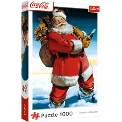 Puzzle – 1000 XMAS – Coca-Cola: Weihnachtsmann im Schnee – Trefl 10923