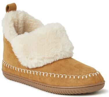 Women's Moritz Bootie by Dearfoams in Whiskey (Size 10 M)