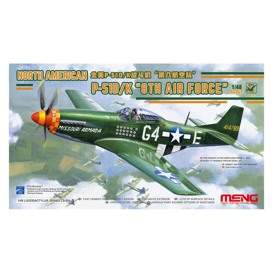 Meng-Model North American P-51D/K "8th Air Force (LS-010)