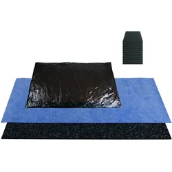 Schedel MULTISTAR SiLENCIO Schallschutz-Set SIL18080S 180x80cm, für Stahl-Badewanne, 11 Bitumenmatten