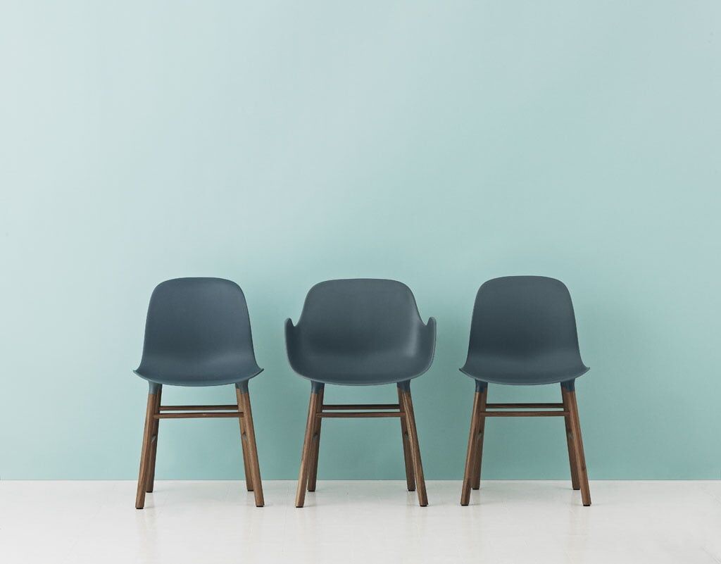 Normann Copenhagen Armlehnstuhl (schwarz, chrom, Metall, Kunststoff) schwarz   chrom   Metall   Kunststoff
