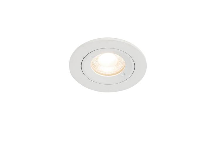 Spot encastrable intelligent blanc rond IP44 avec Wifi GU10 50mm