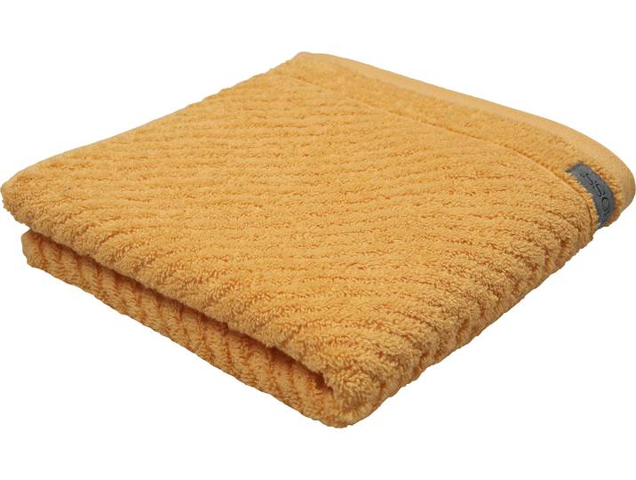 Duschtuch ROSS Smart , orange (aprikose), B:70cm L:140cm, Frottier, Obermaterial: 100% Baumwolle, Handtücher, Duschtuch, Uni-Rippe mit Velourslabel