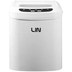 LIN Tragbarer Eiswürfelbereiter ICE PRO-W12 weiss, Eisherstellung, Weiss